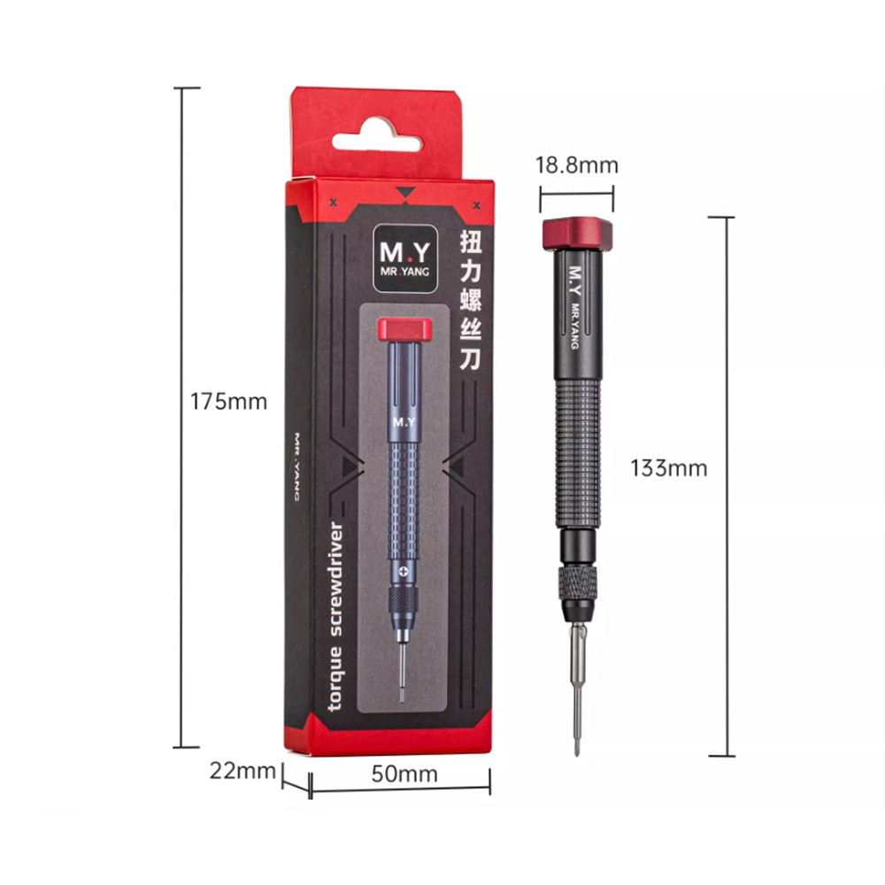 Mr.Yang Screwdriver, 5in1, Gray