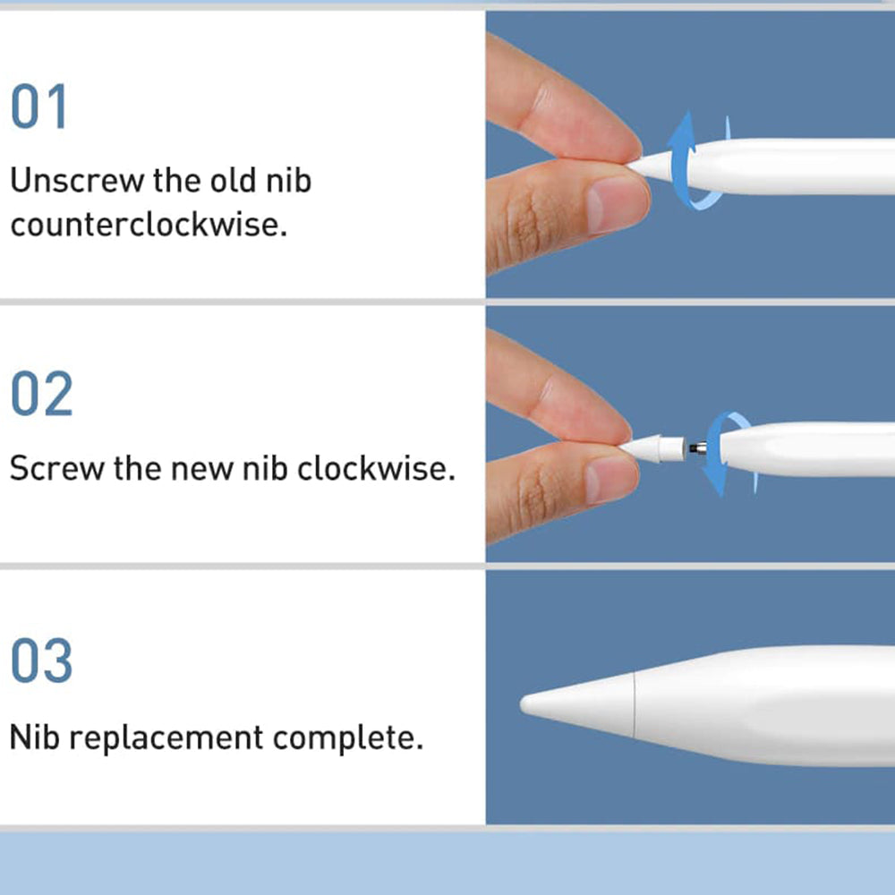 Touch Pen Baseus Smooth Writing for Apple iPad, White SXBC040102 