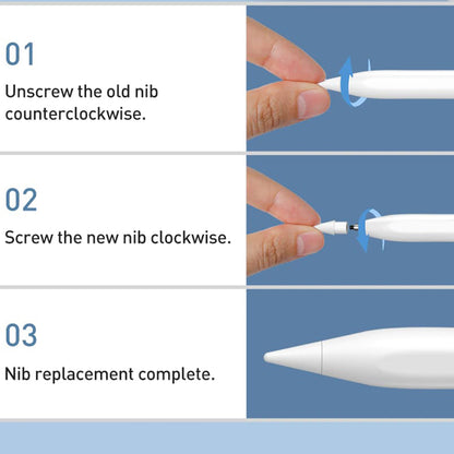 Touch Pen Baseus Smooth Writing for Apple iPad, White SXBC040102 