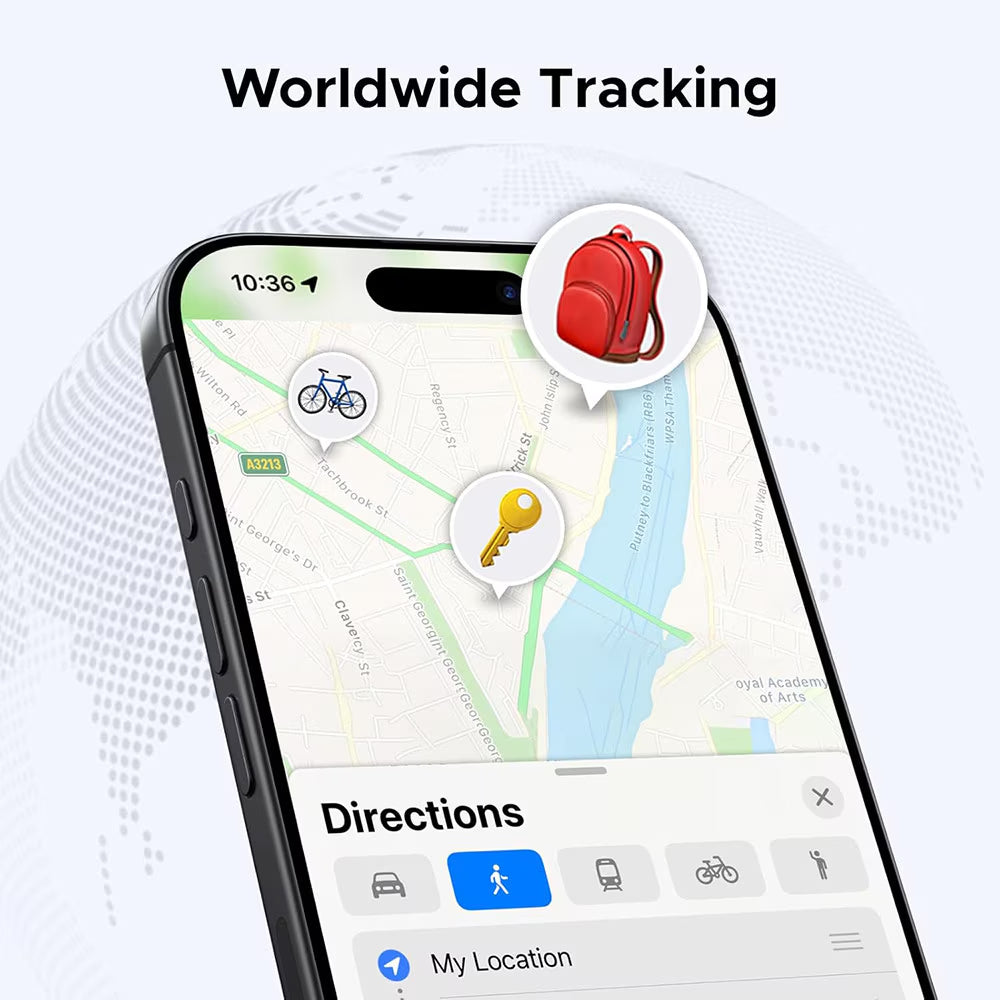 UGREEN SmartTag CM816 (45297) for iOS Series, Gray