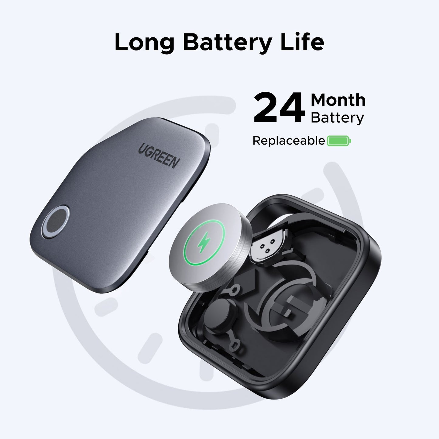 UGREEN SmartTag Pro Smart CM916 (75646P), Black