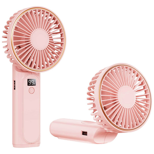 Techsuit M12 Portable Fan, Pink